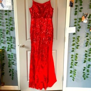 prom dress!! worn once, brand new